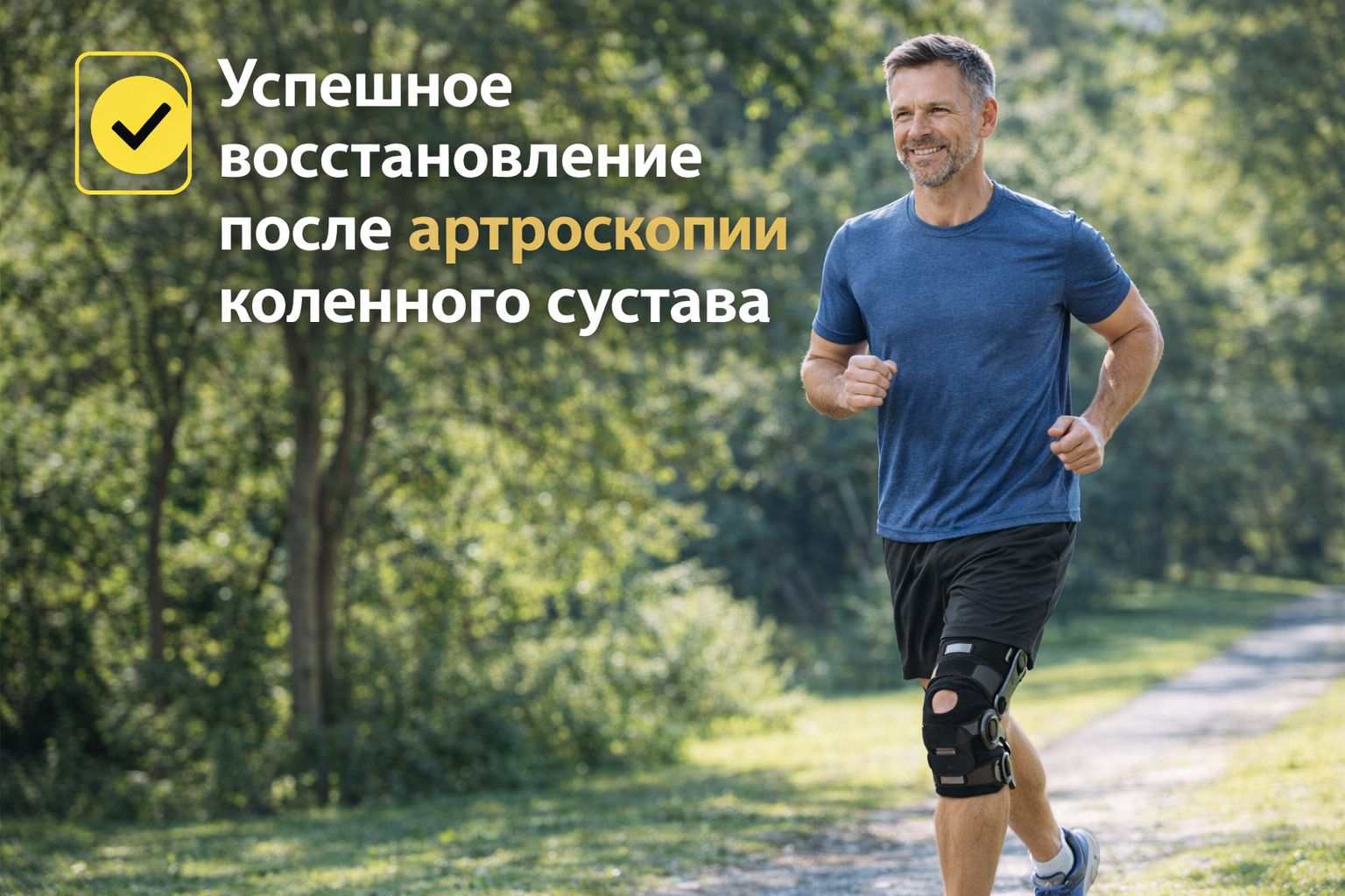 Реабилитация и восстановление коленного сустава после артроскопии