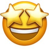 очень счастливый эмодзи