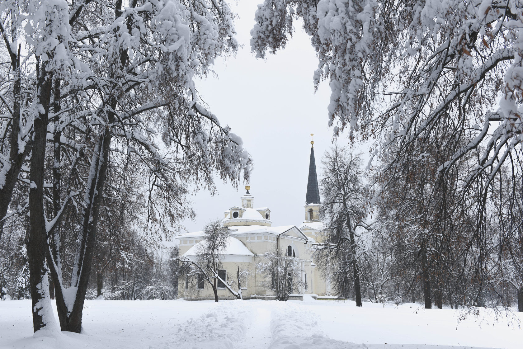 Зима в Звенигороде