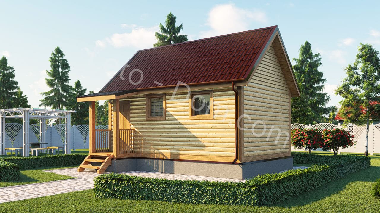 дом из бруса