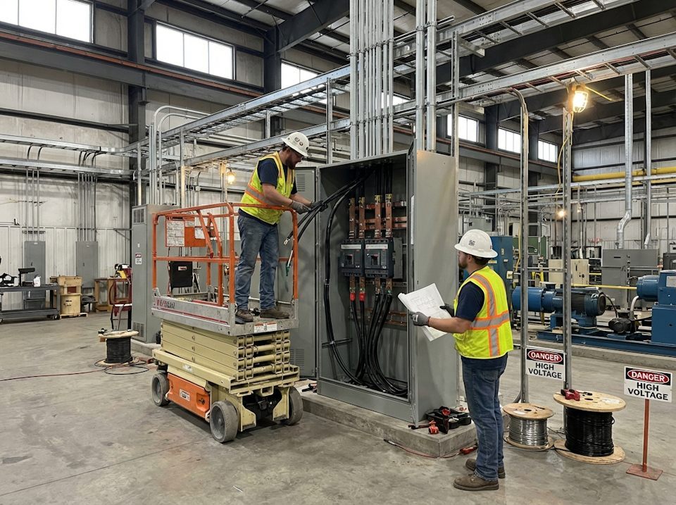 Промышленный электромонтаж
