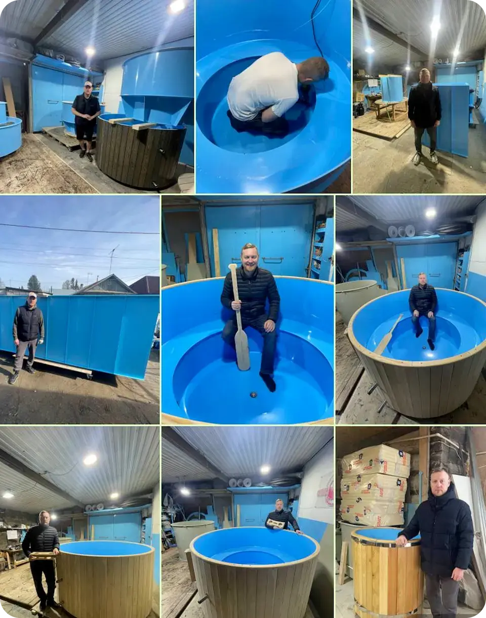 Иван Туманов за работой