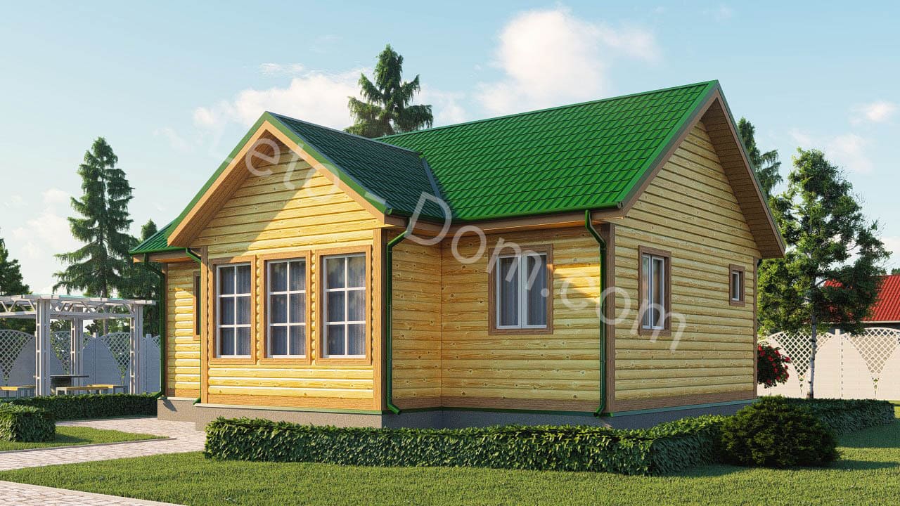 дом из бруса