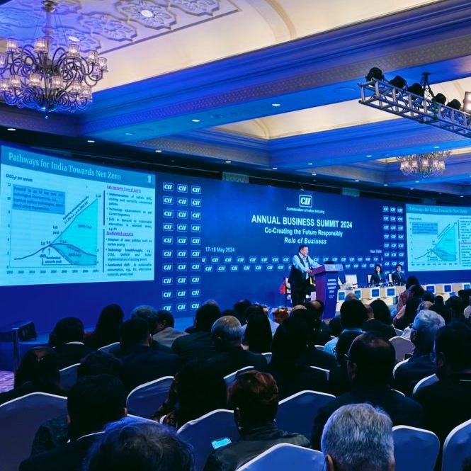 We are at the CII Annual Business Summit 2024
