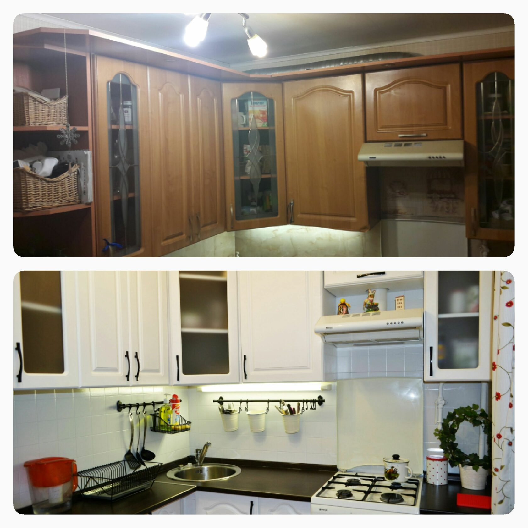 обновление фасадов кухонной мебели