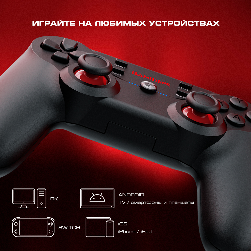 Беспроводной геймпад GameSir T3s : описание, характеристики, где купить —  GameSir