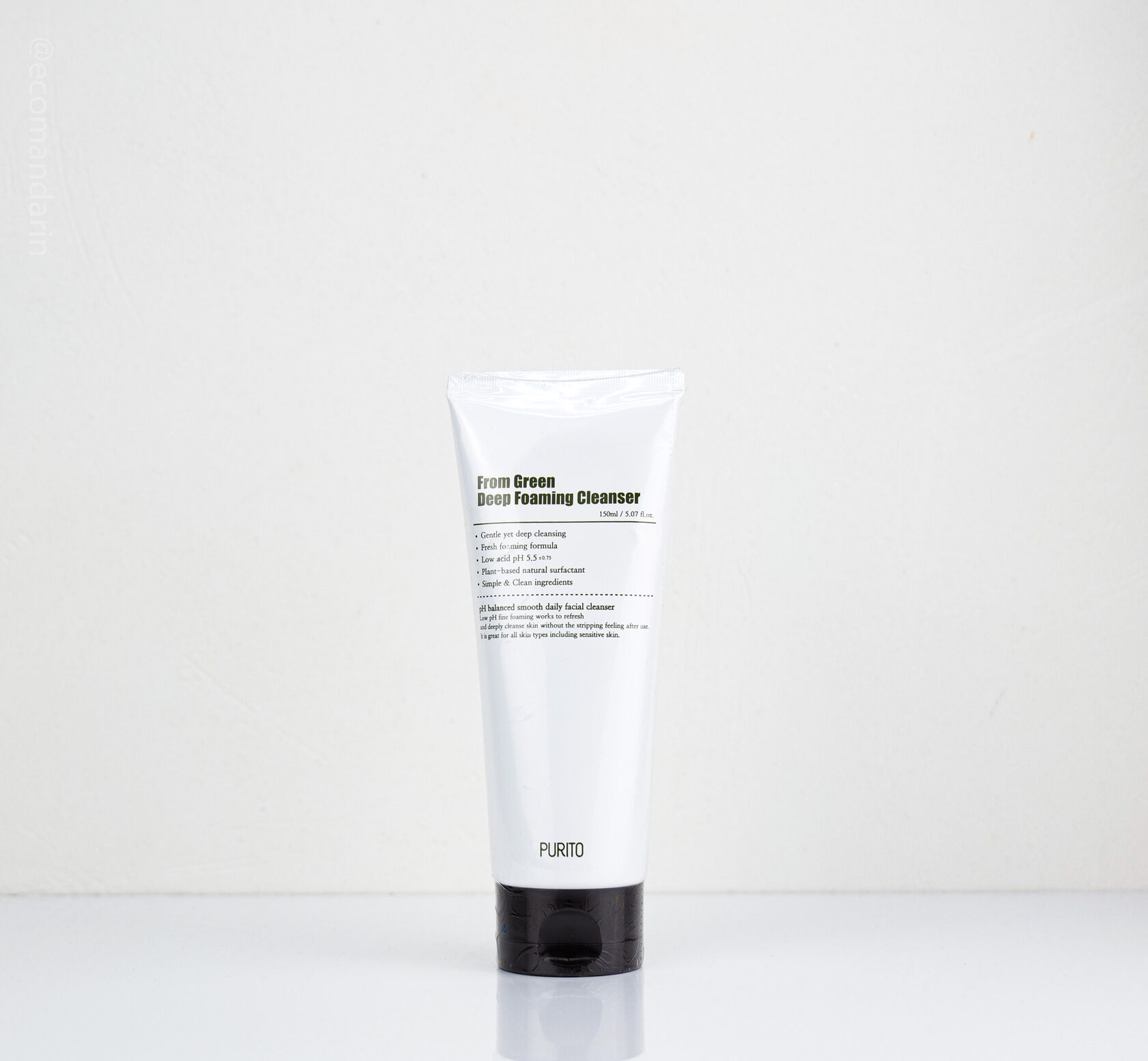 Пенка для умывания с центеллой. Purito from Green Deep Foaming Cleanser. Слабокислотная пенка с центеллой и зеленым чаем Purito from Green Deep Foaming Cleanser. Purito PH 5.5 Foam. Мягкая глубокоочищающая пенка Purito from Green Deep Foaming Cleanser.