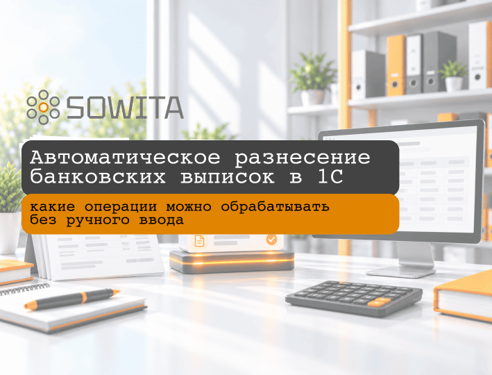 Автоматическая обработка банковской выписки и передача подготовленных операций в 1С