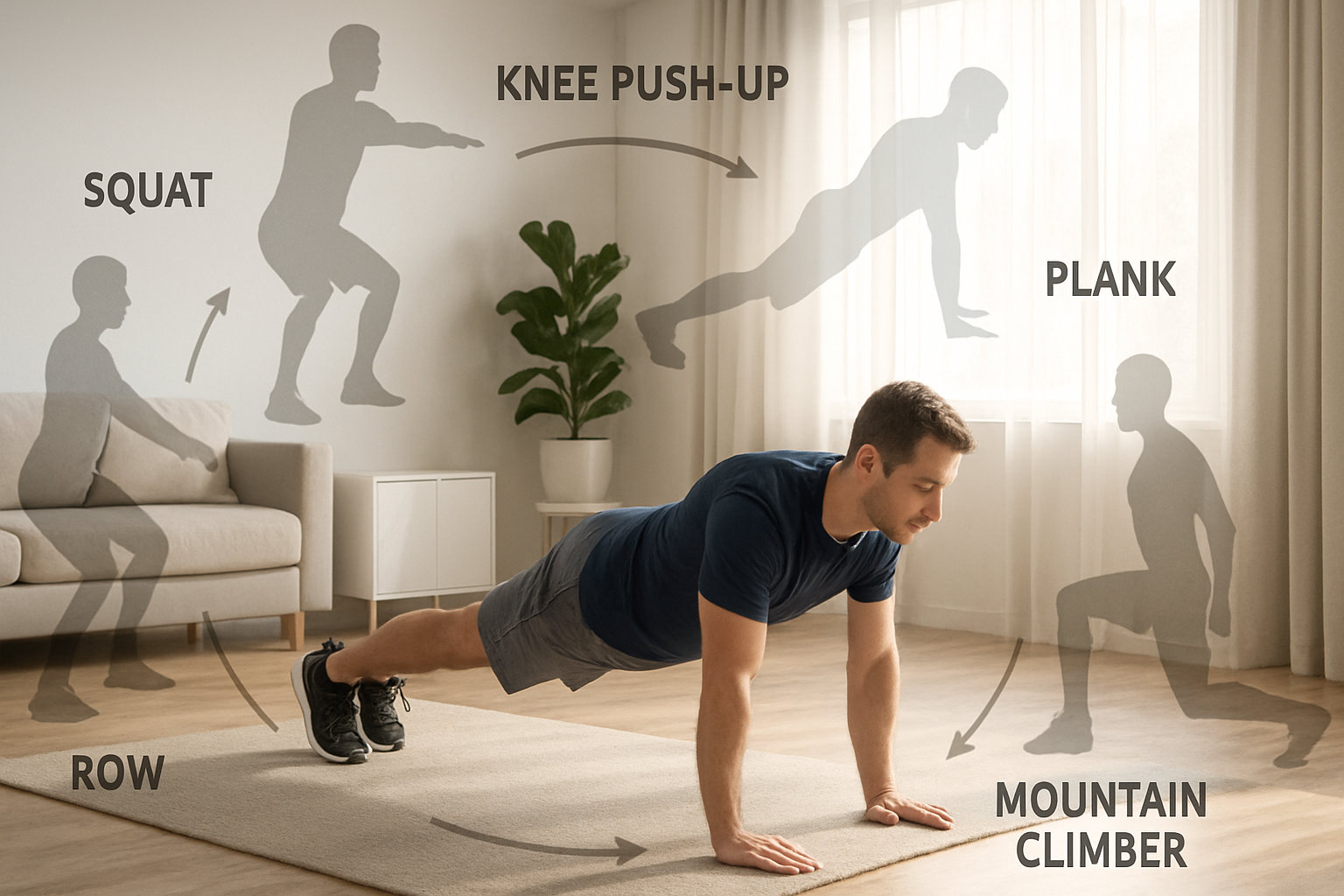  Базовый комплекс для новичков на 20 минут