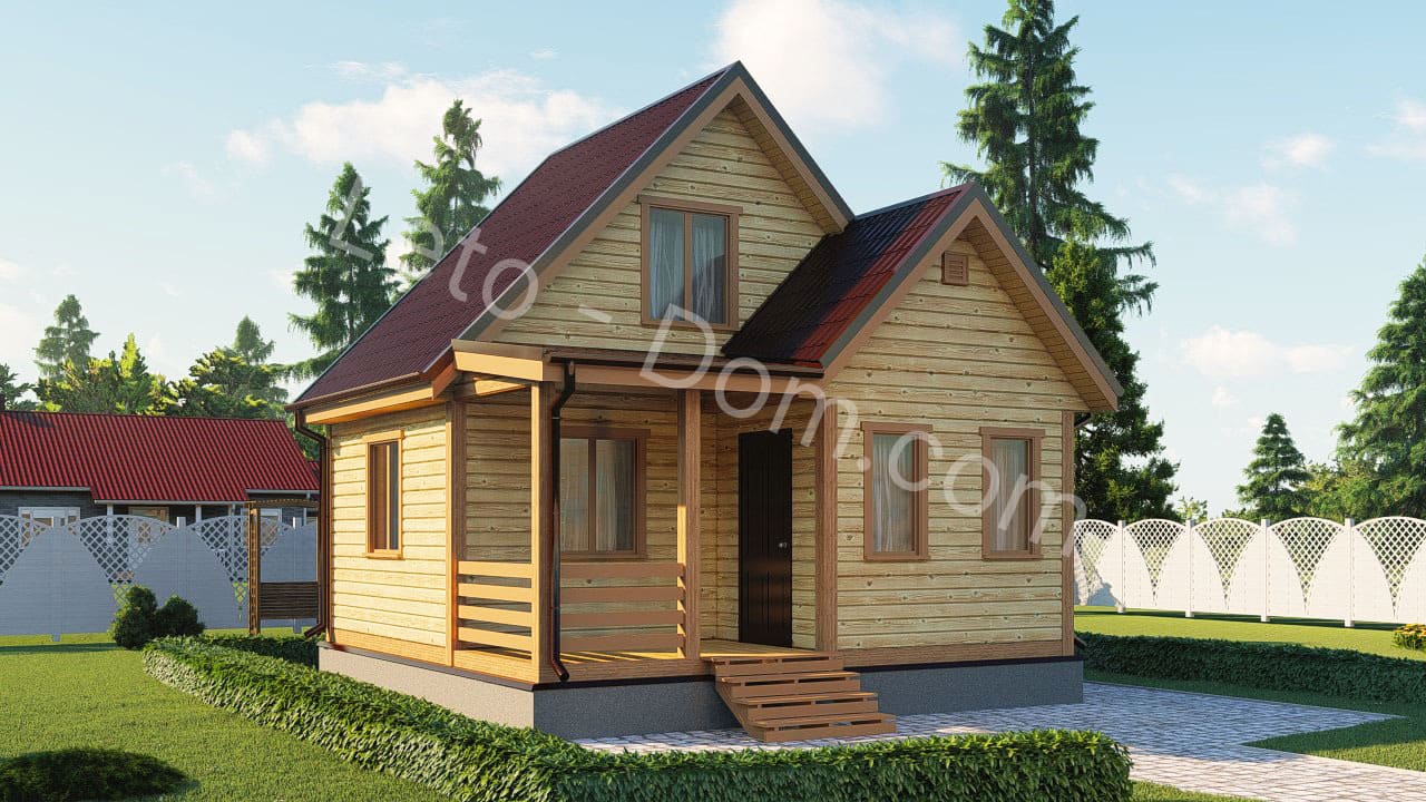 дом из бруса