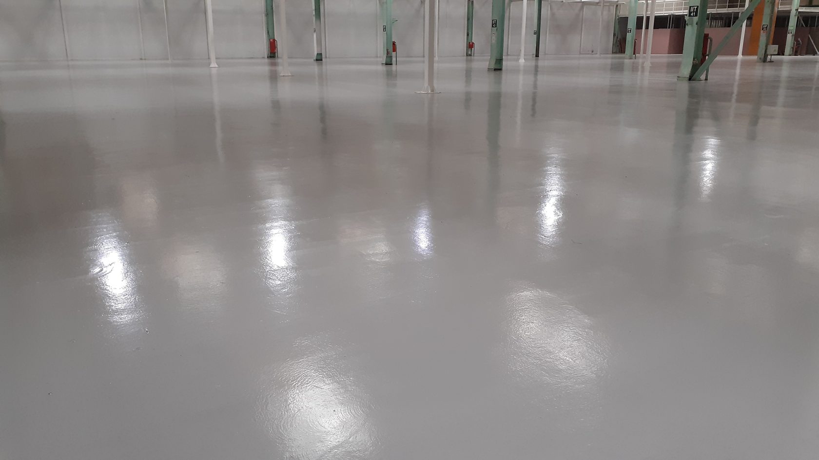 наливной пол для склада