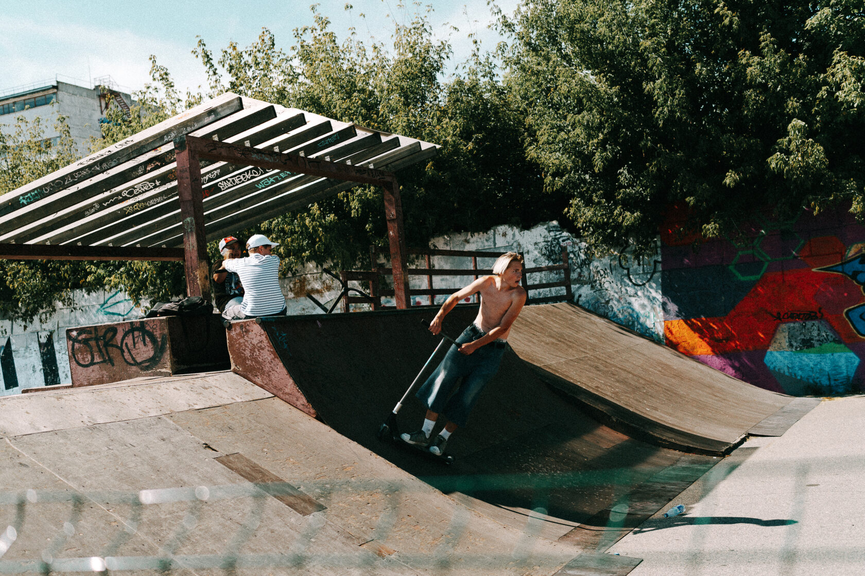 Скейт-парк на Набережной Космонавтов