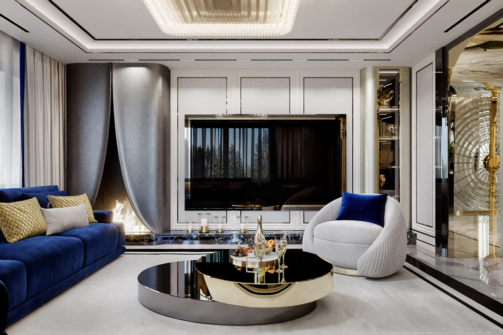 Дизайн интерьера спальни в современном стиле