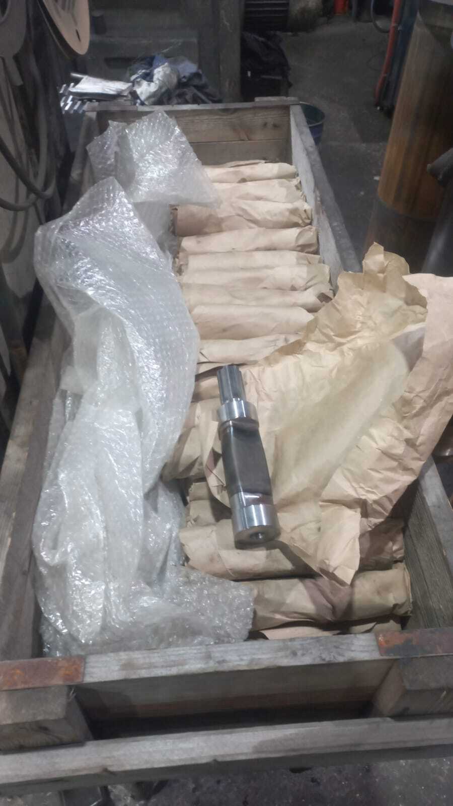 ТВЧ закалка валов из стали 40ХН, Ø 50f9, толщина 1,8–4,2 мм, твердость 52–58 HRC, А-Стил Групп