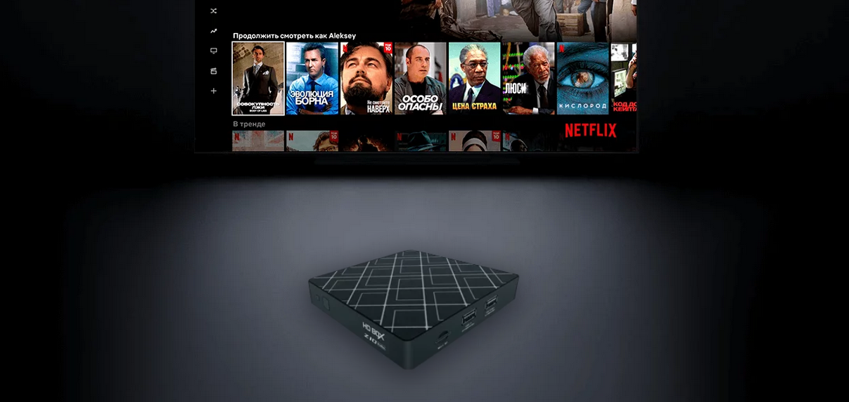Android TV медиаплеер HD BOX Z10 PRO