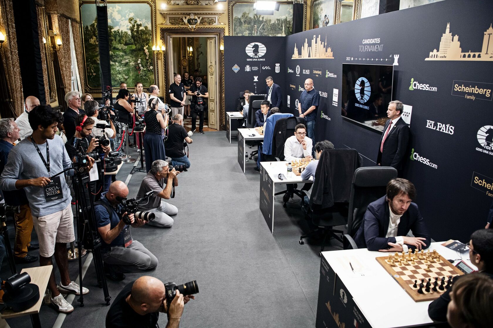 Nepomniachtchi and Caruana Won In Round 6 of the Candidates 2022