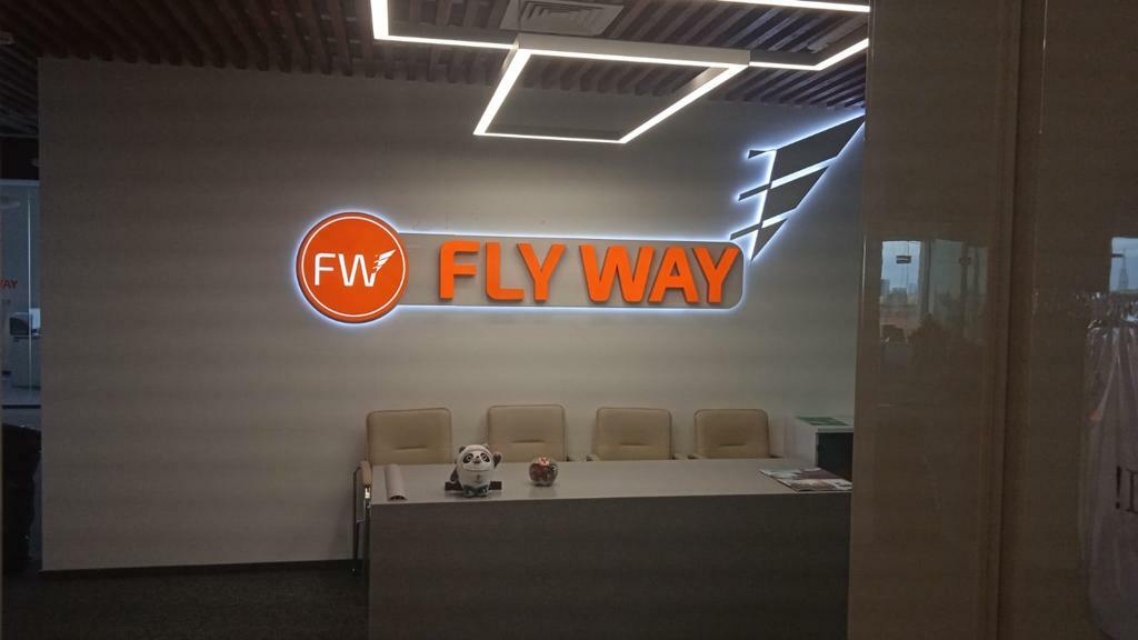 Заказать логотип на стену в офис, изготовление объемного логотипа ...