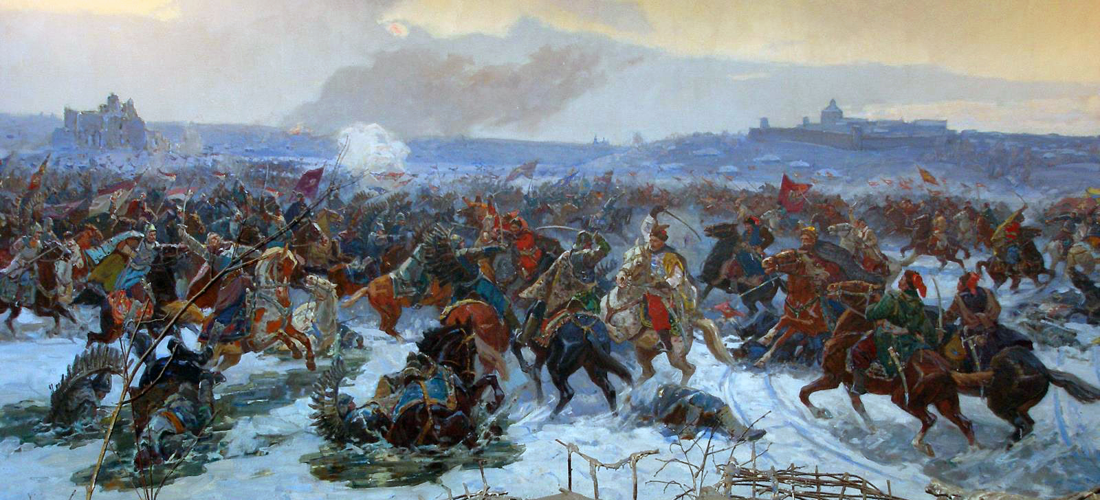 А. Теленик, «Битва польских войск с казаками под Винницей»