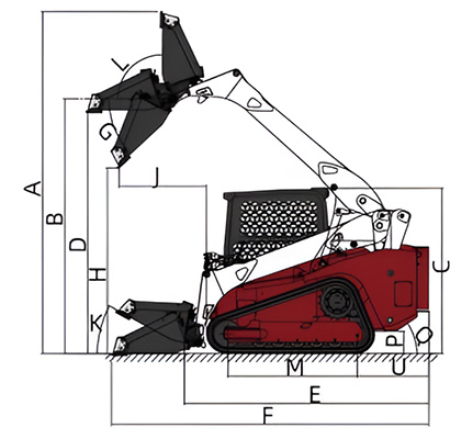 Габариты и схема Lonking CDM311T