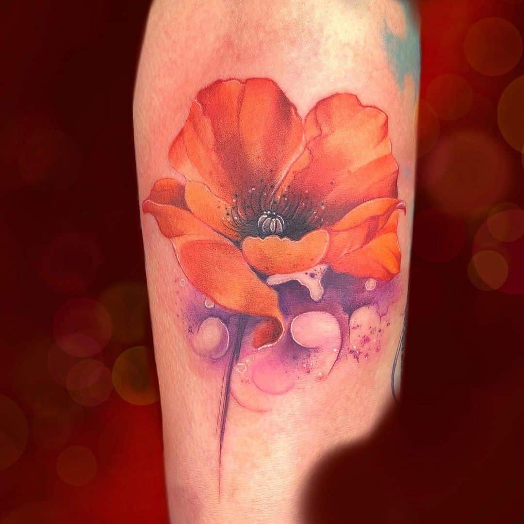 Стильные тату цветы выполнят в тату студии Маруха – значение женских и мужских татуировок цветы