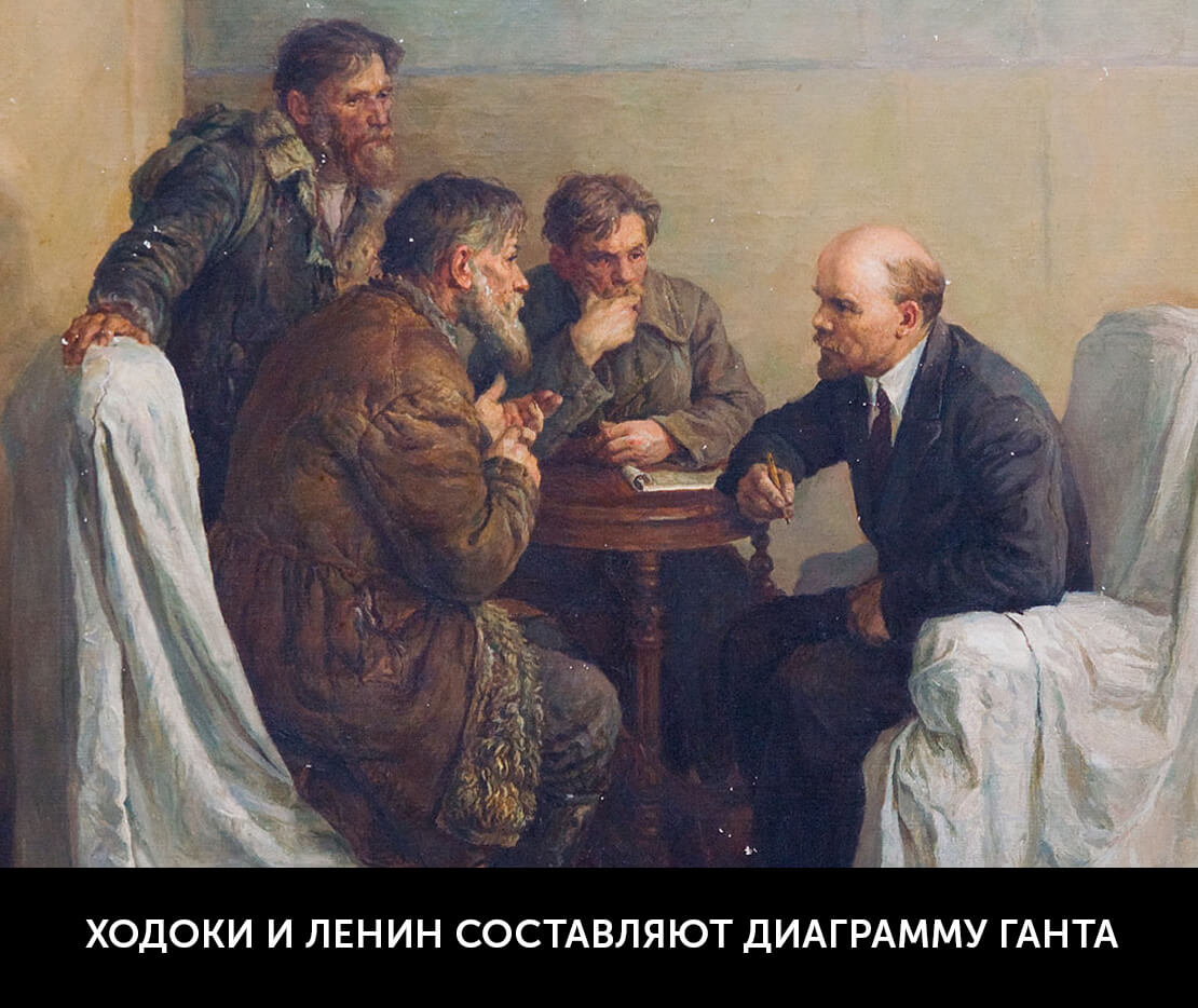 Владимир Серов. «Ходоки у Ленина» (1950)