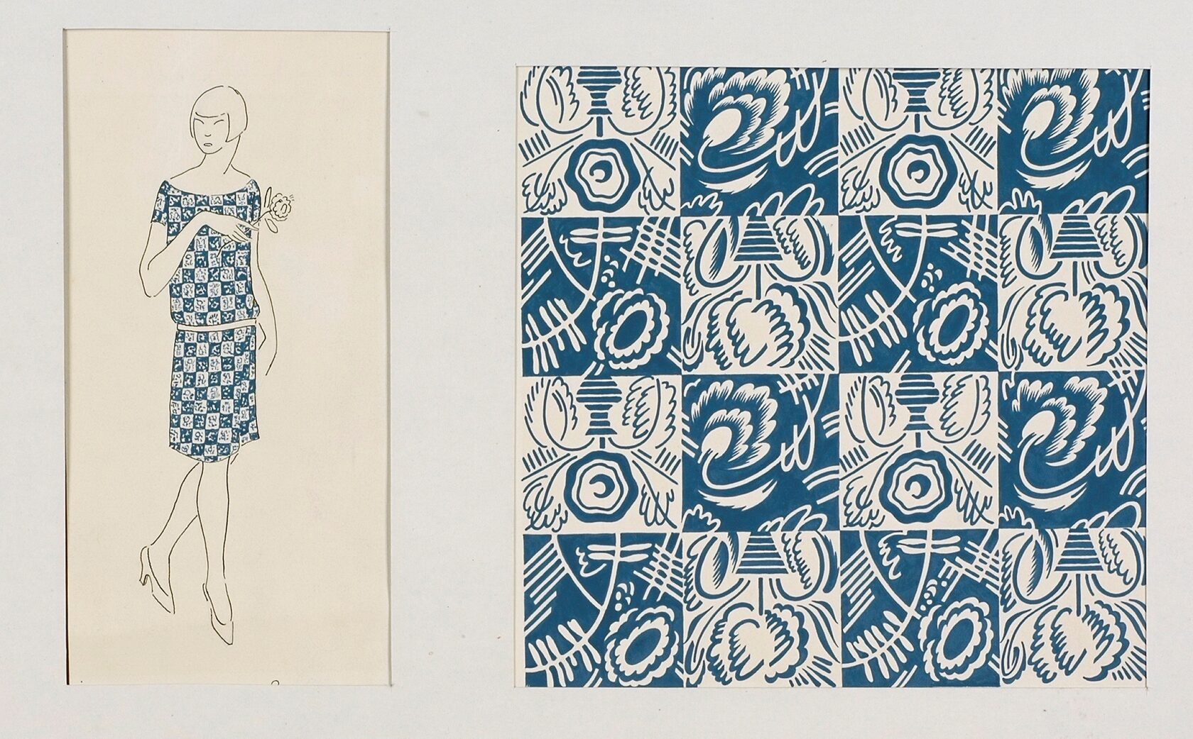 Эскиз ткани. 1927 