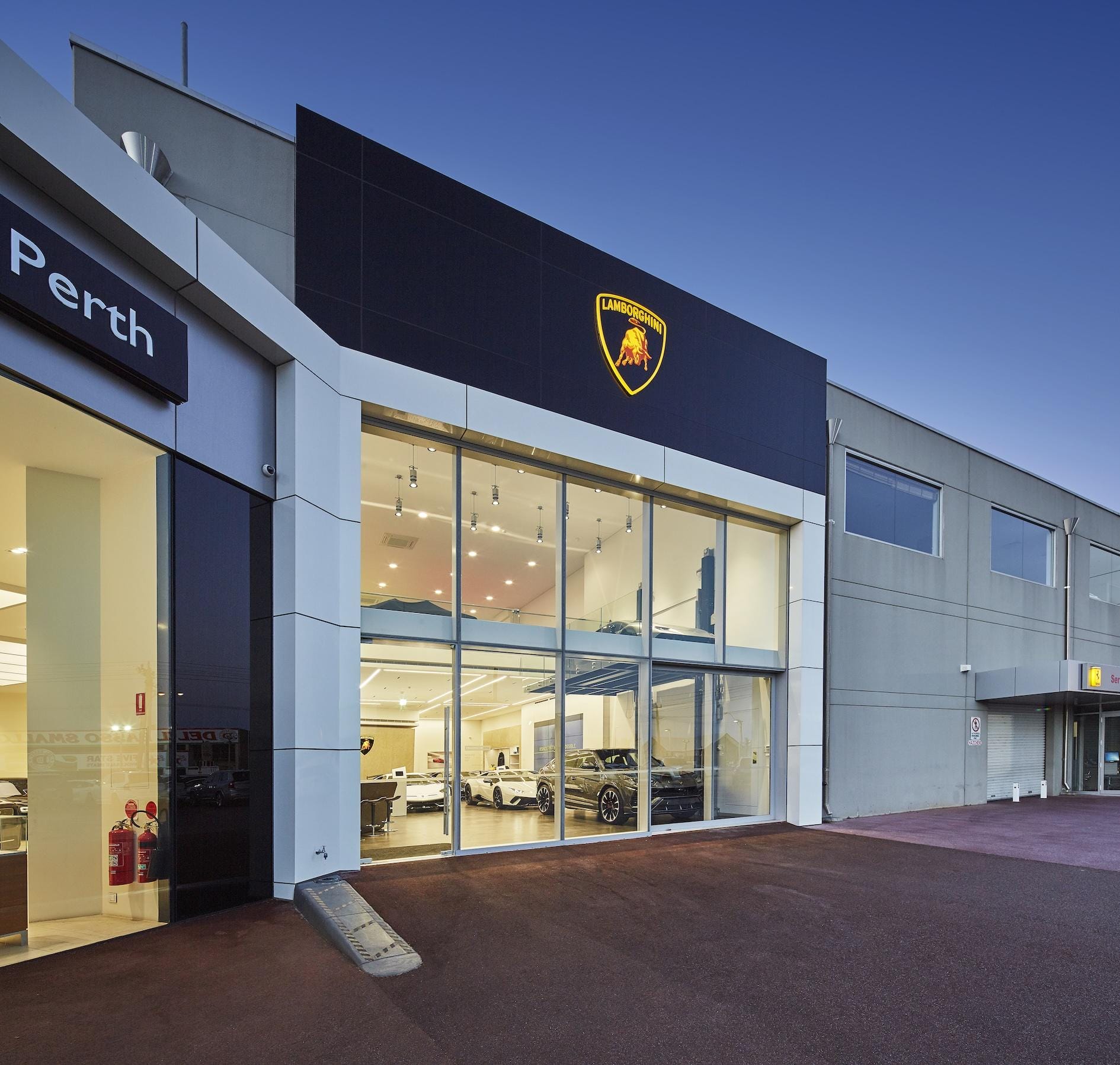 Lamborghini: свет для автомобилей и приватных показов