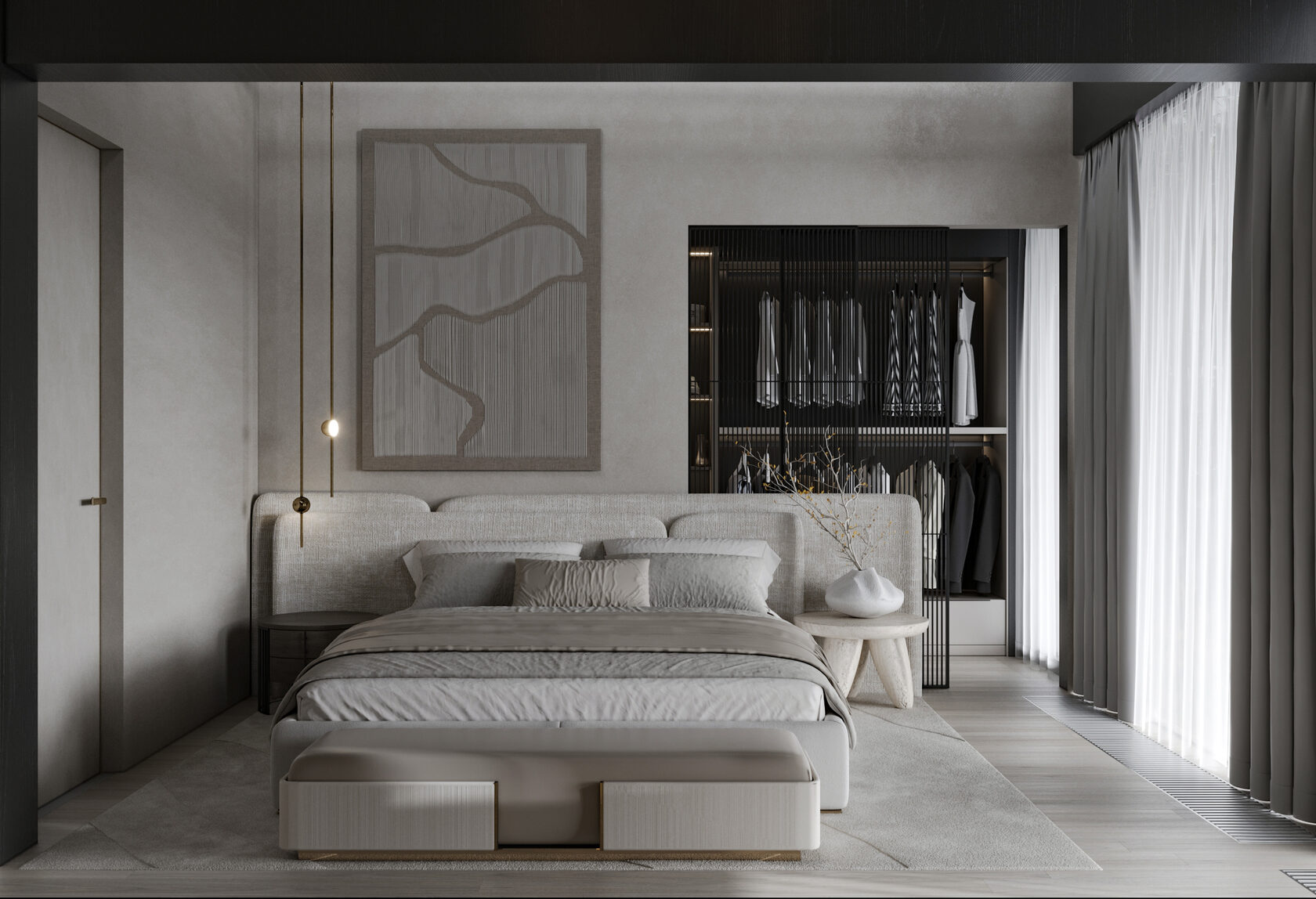 Дизайн интерьера гостевой спальни в современном стиле