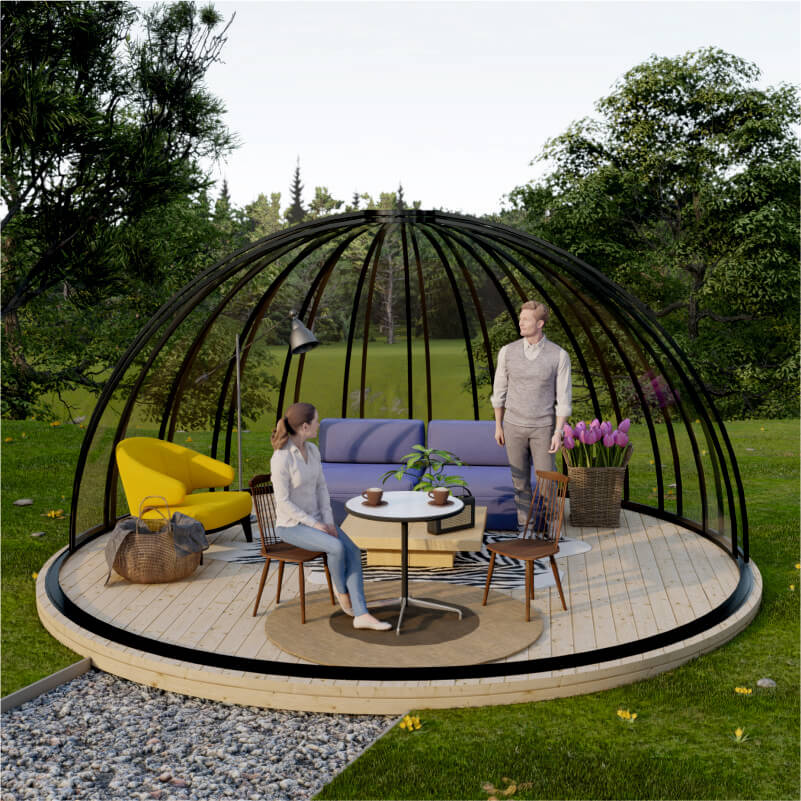 КУПОЛ УРАЛ | Производство и продажа купольных беседок, теплиц и ...