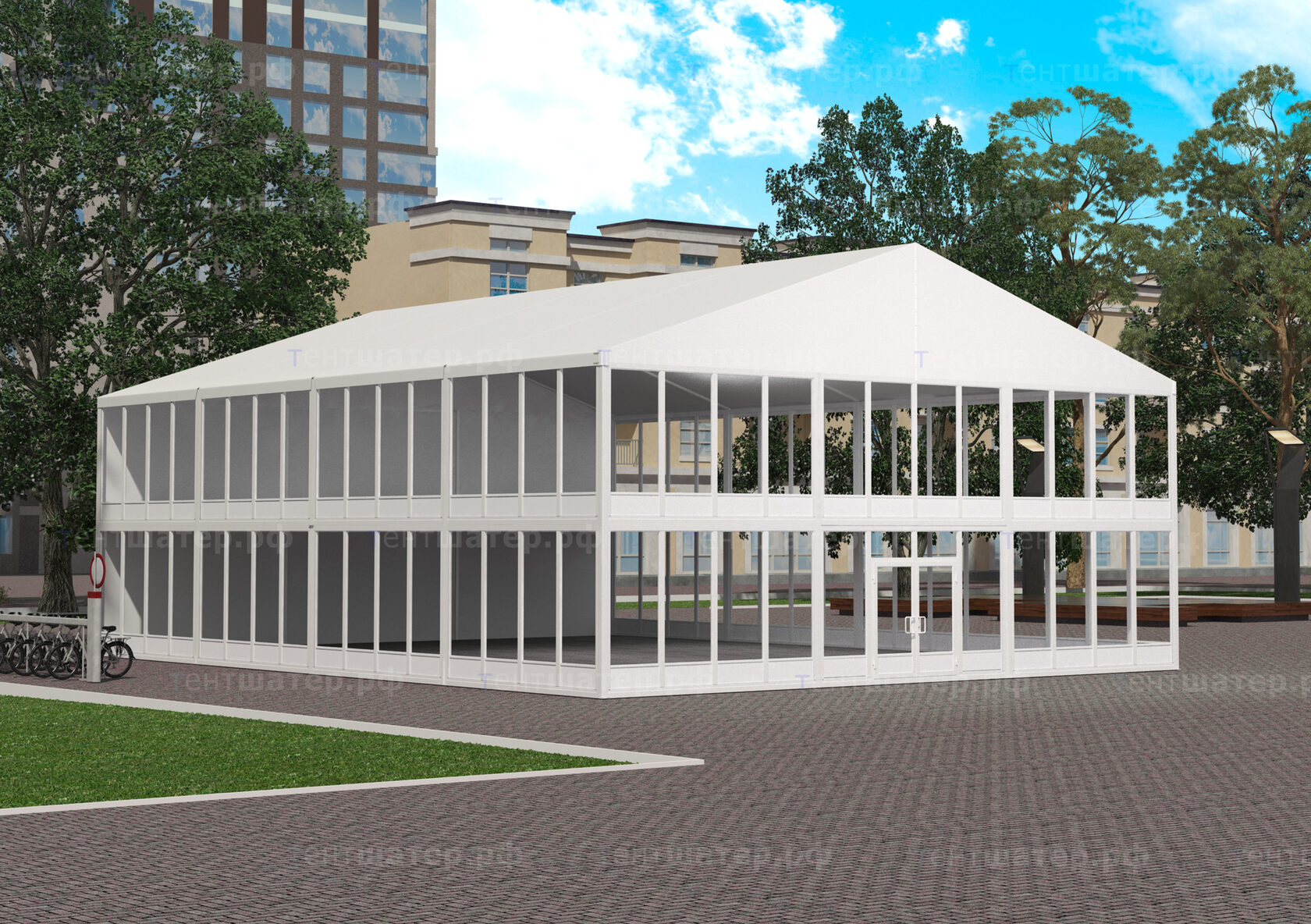 Shelter Structures TFS-40 Curved