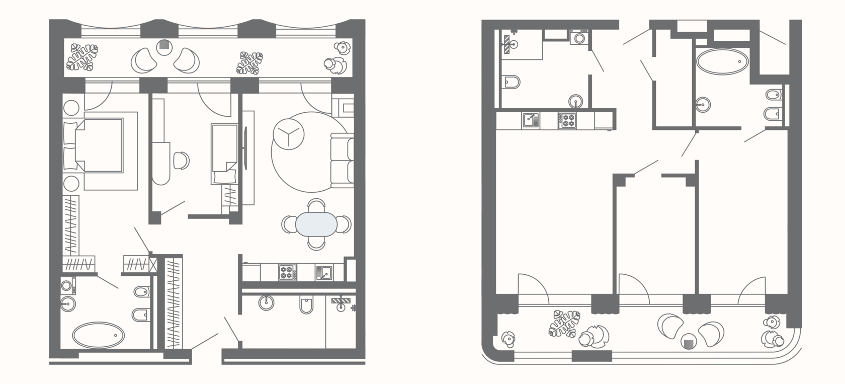планировки 36м ак рамада сочи