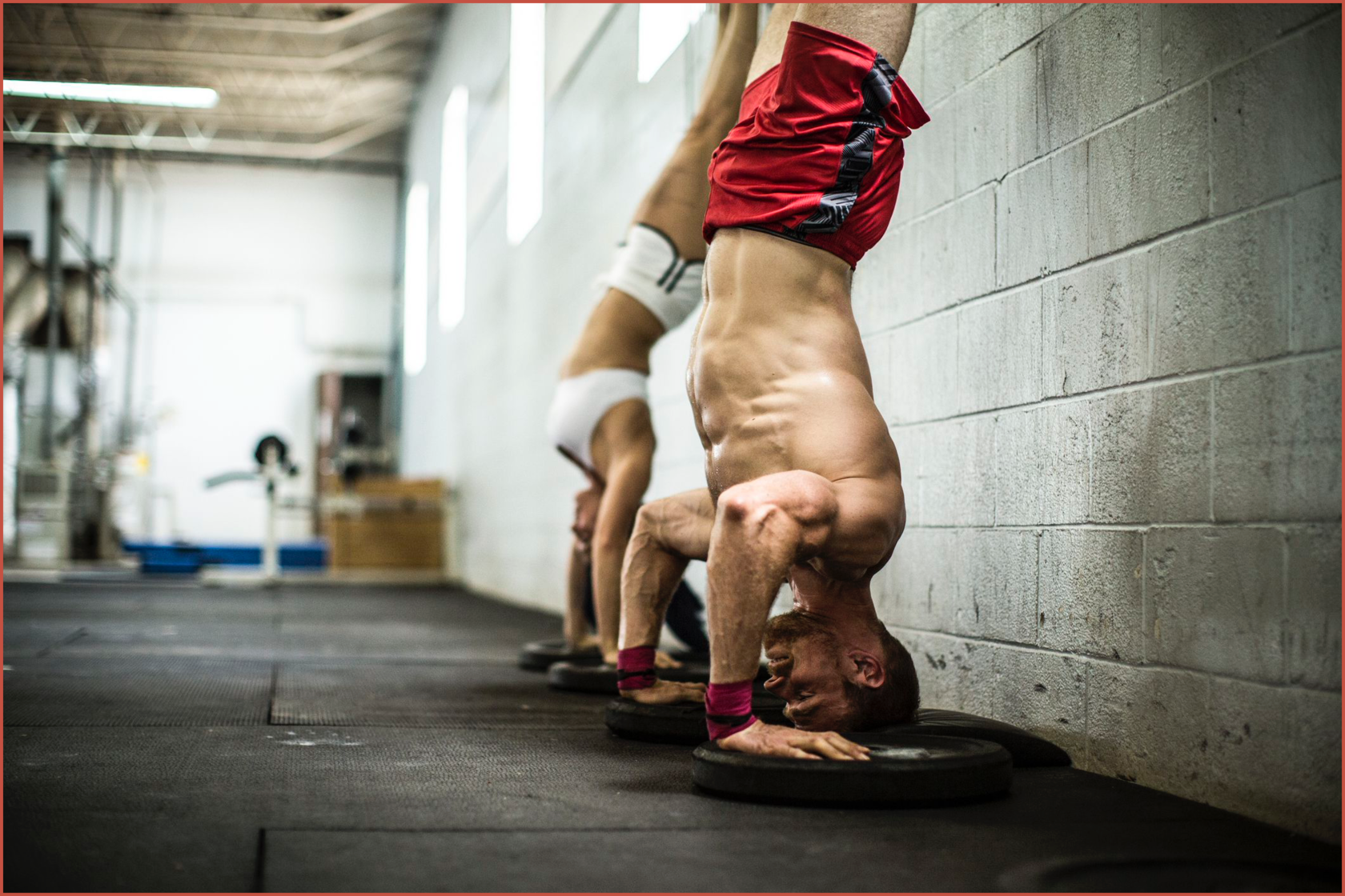 Body Paint Handstand Prank