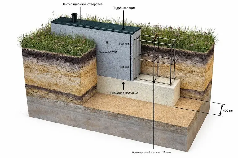 какой фундамент лучше для газобетона