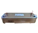 Теплообменник ГВС Ariston 142 мм, 12 пл., 24 кВт, 65116314, GIDEX Италия