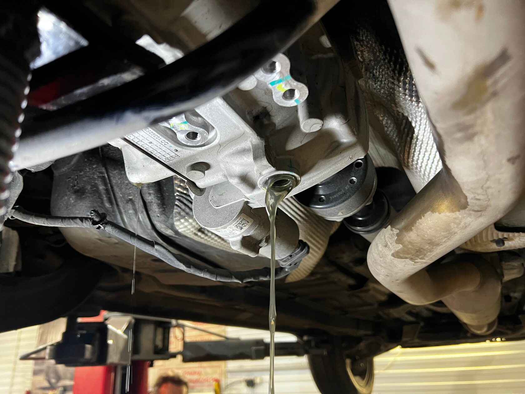 Снятие поддона муфты Haldex Chery