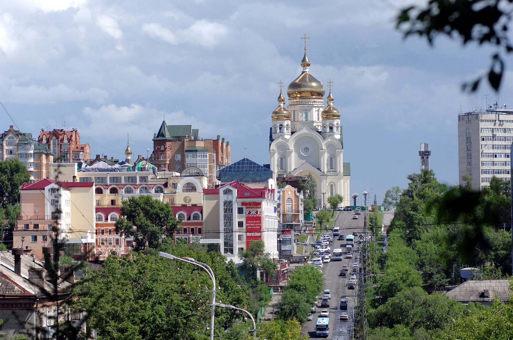 Обои город Хабаровск