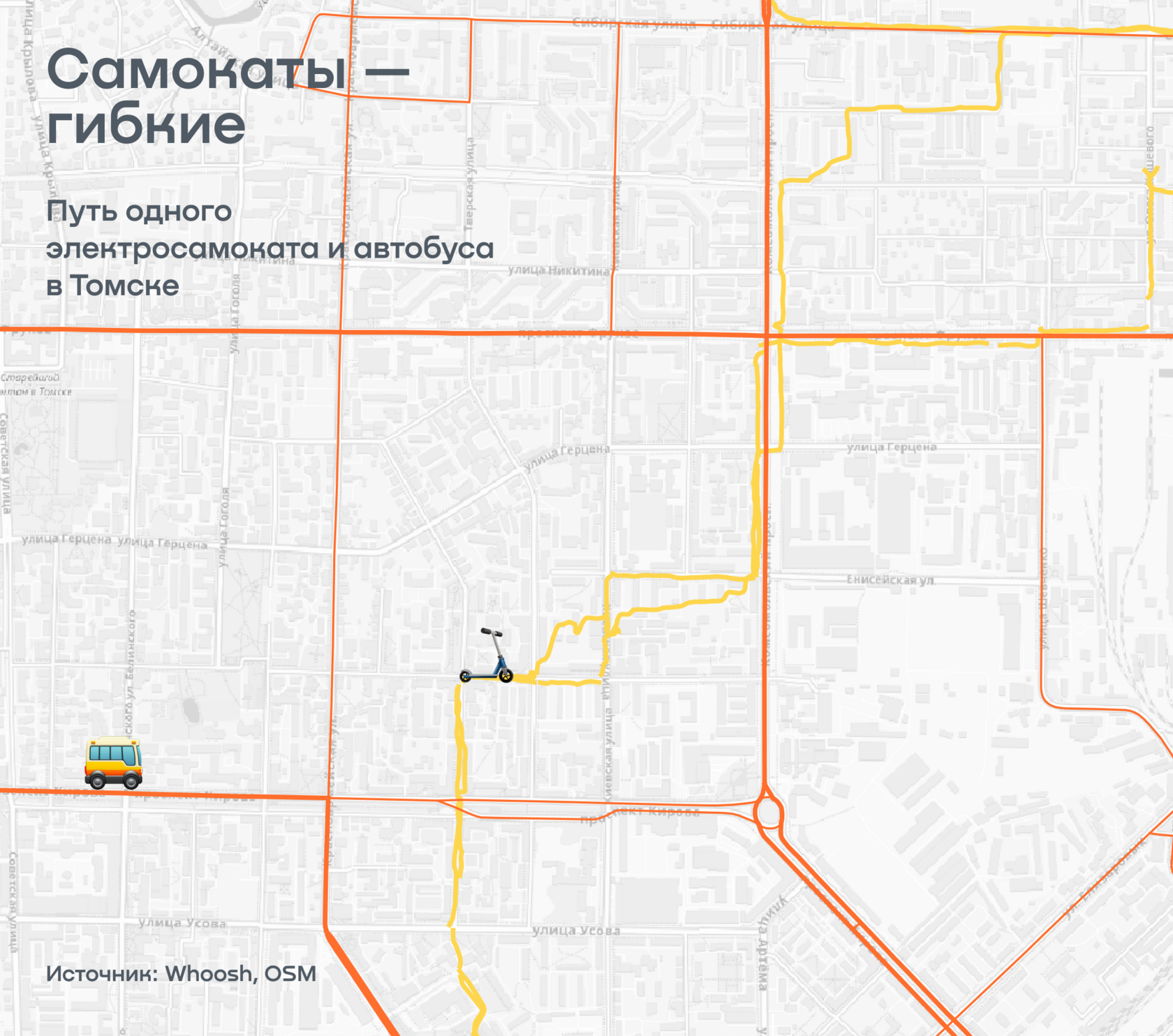 Доступность и электросамокаты