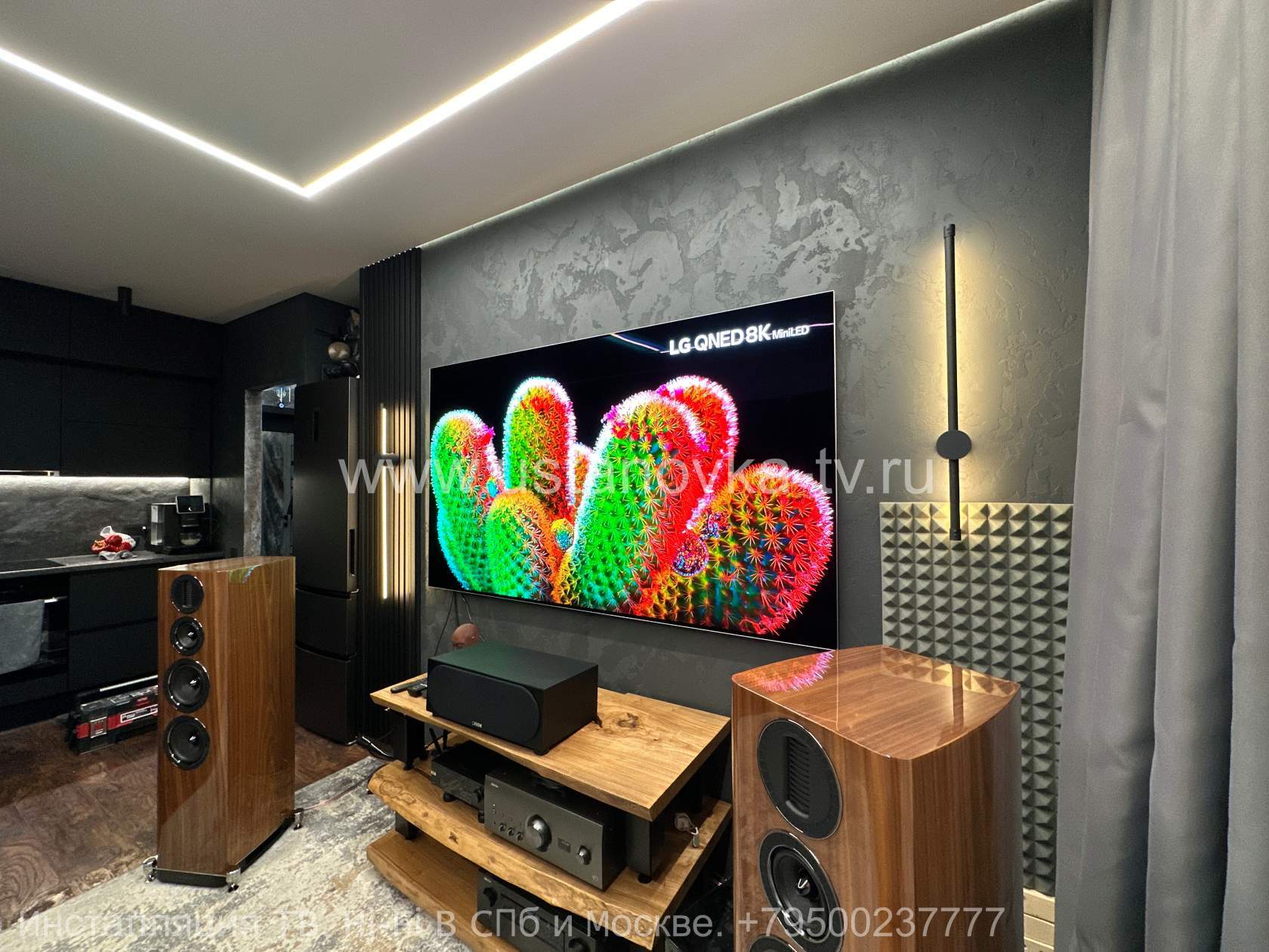 Монтаж телевизора LG OLED G5 83 дюйма