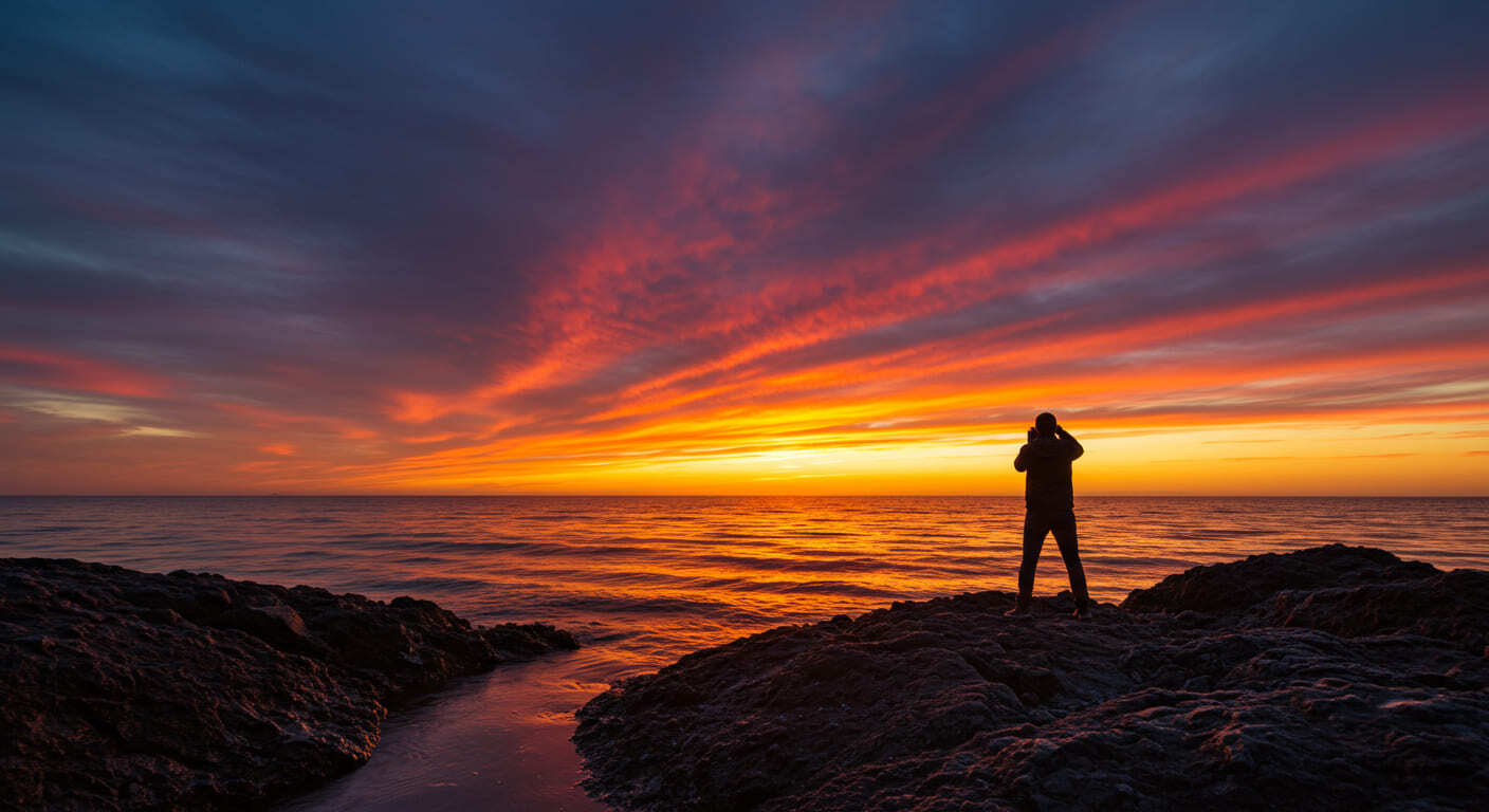 Lev Mazaraki: sunset