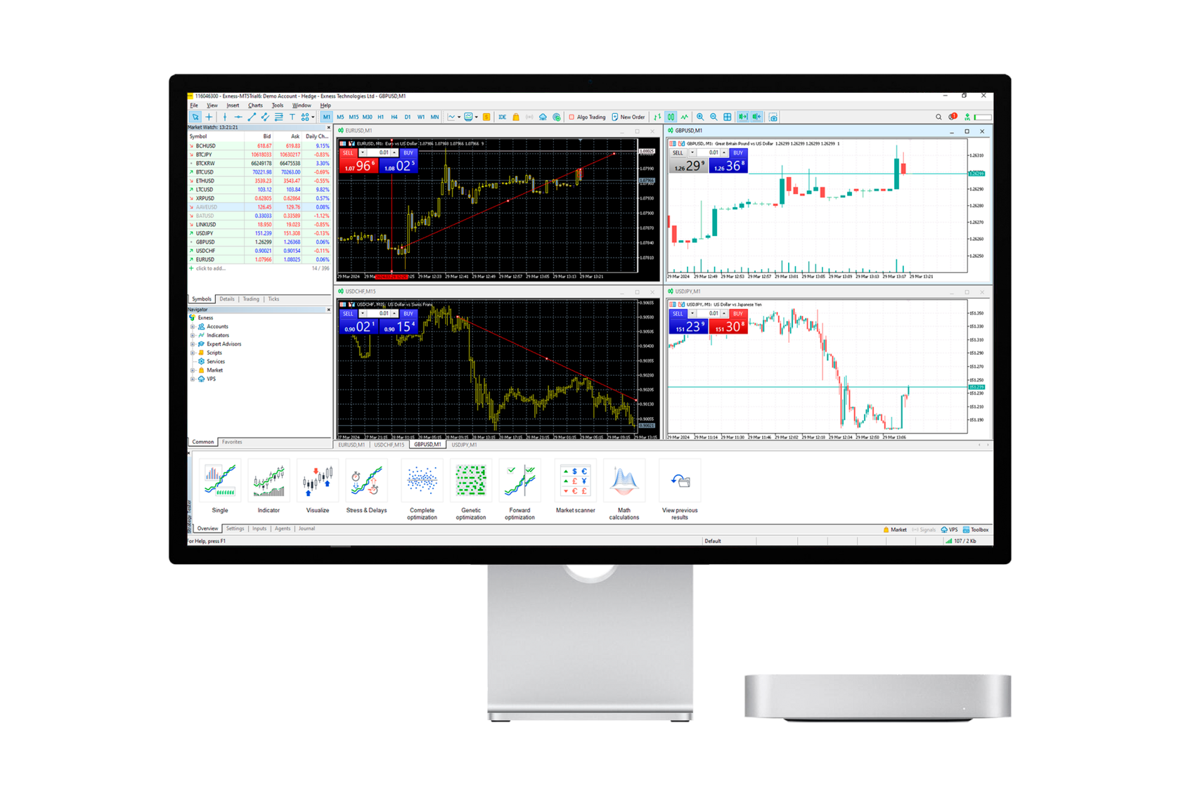 Download Exness MT5 for PC with the help of a guide using images