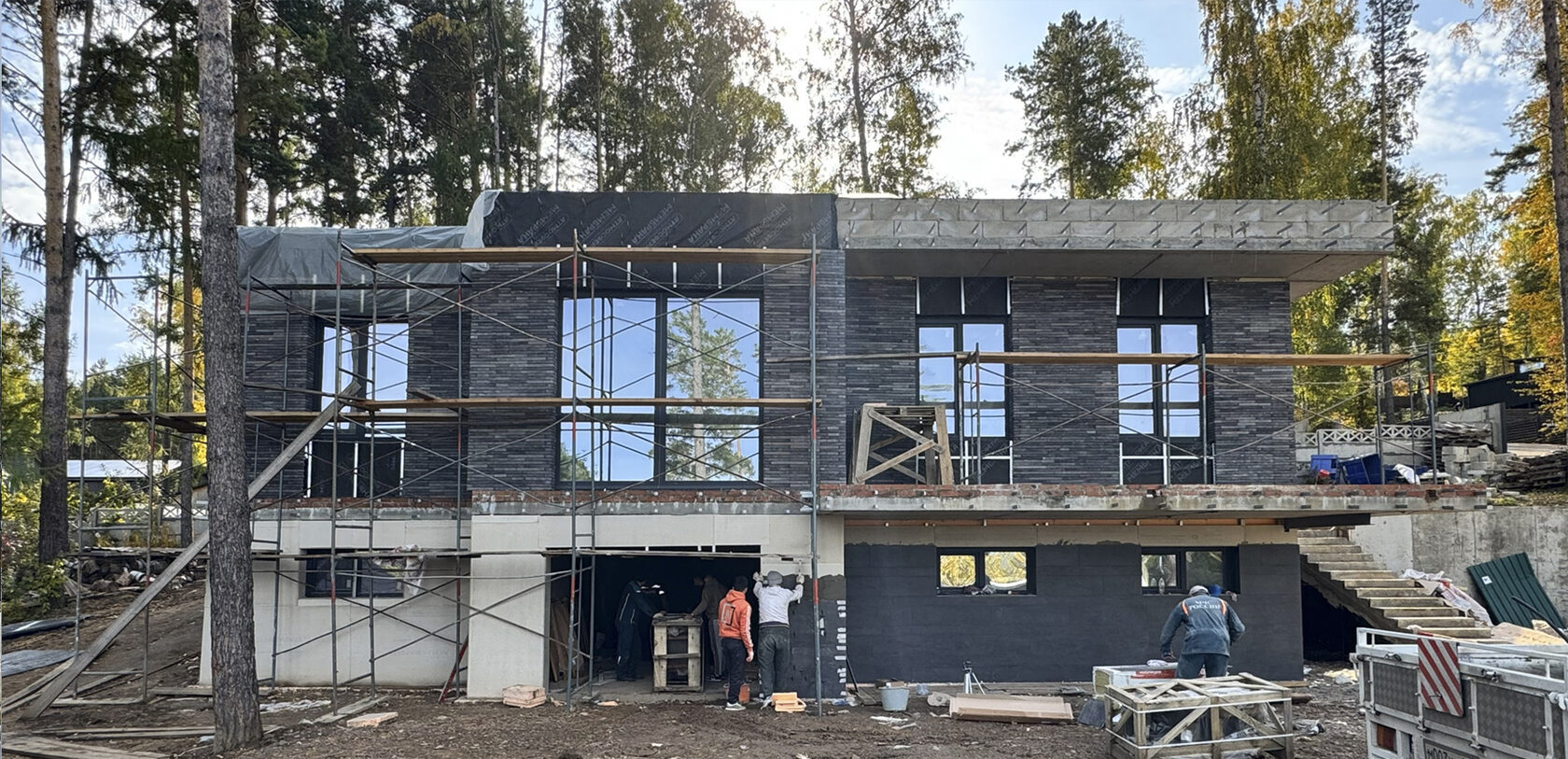 Строительство дома по проекту