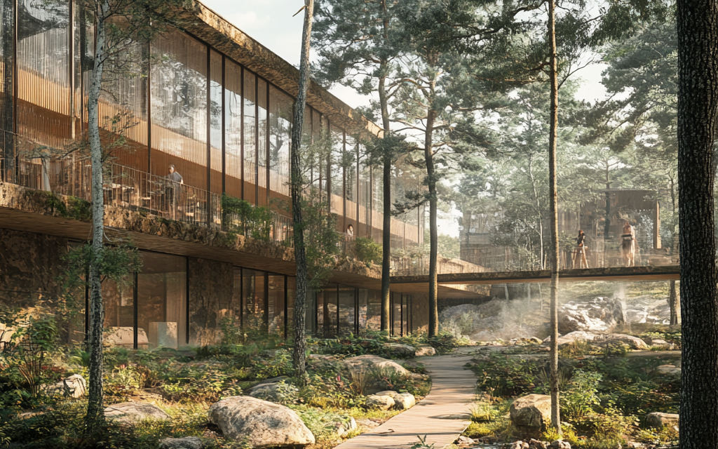 APXPLAN. Дизайн гостиничного комплекса