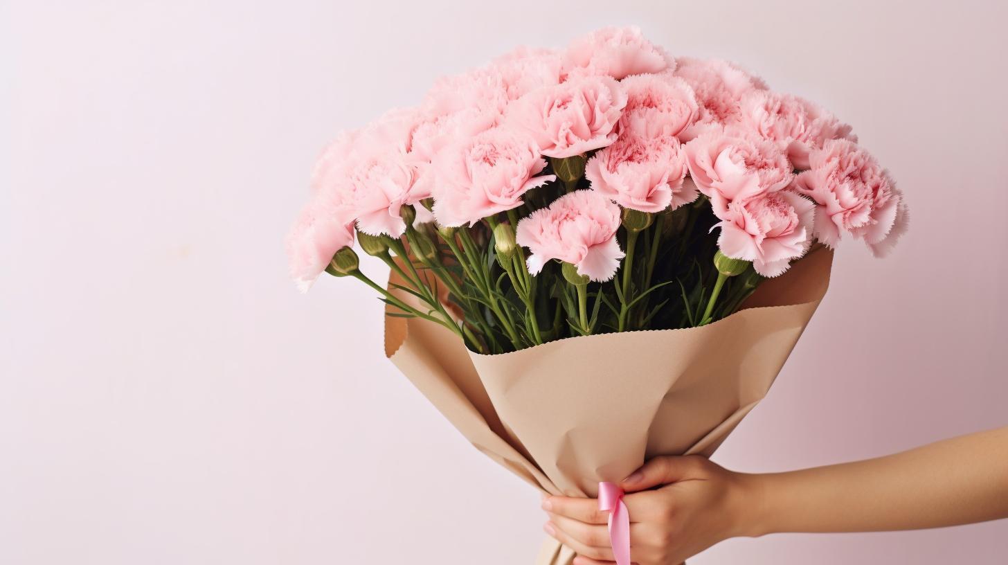 Нежно-розовые гвоздики: нежность и романтика в каждом цветке