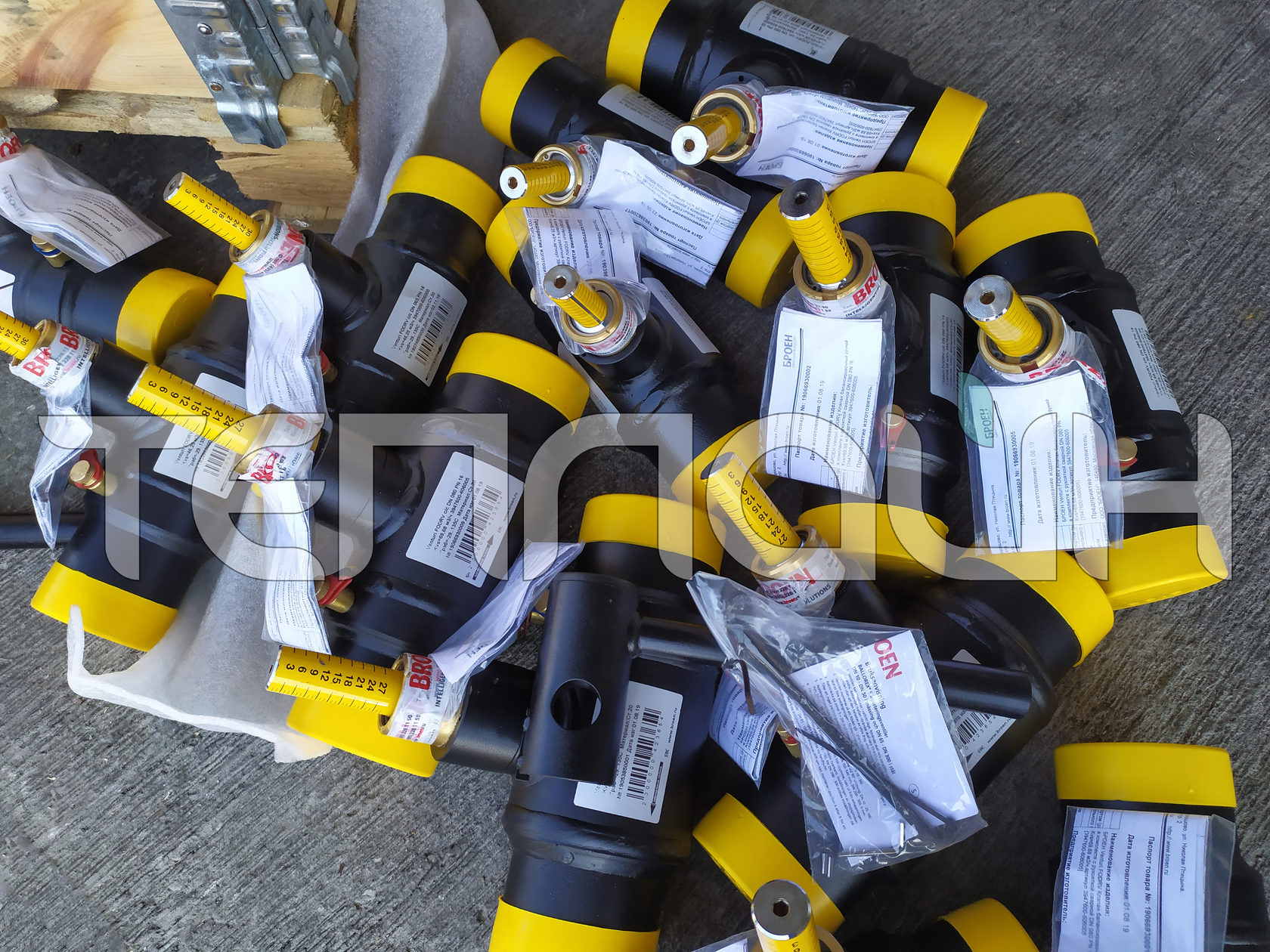 Шаровые краны БРОЕН Балломакс, балансировочные клапаны БРОЕН Баллорекс ...