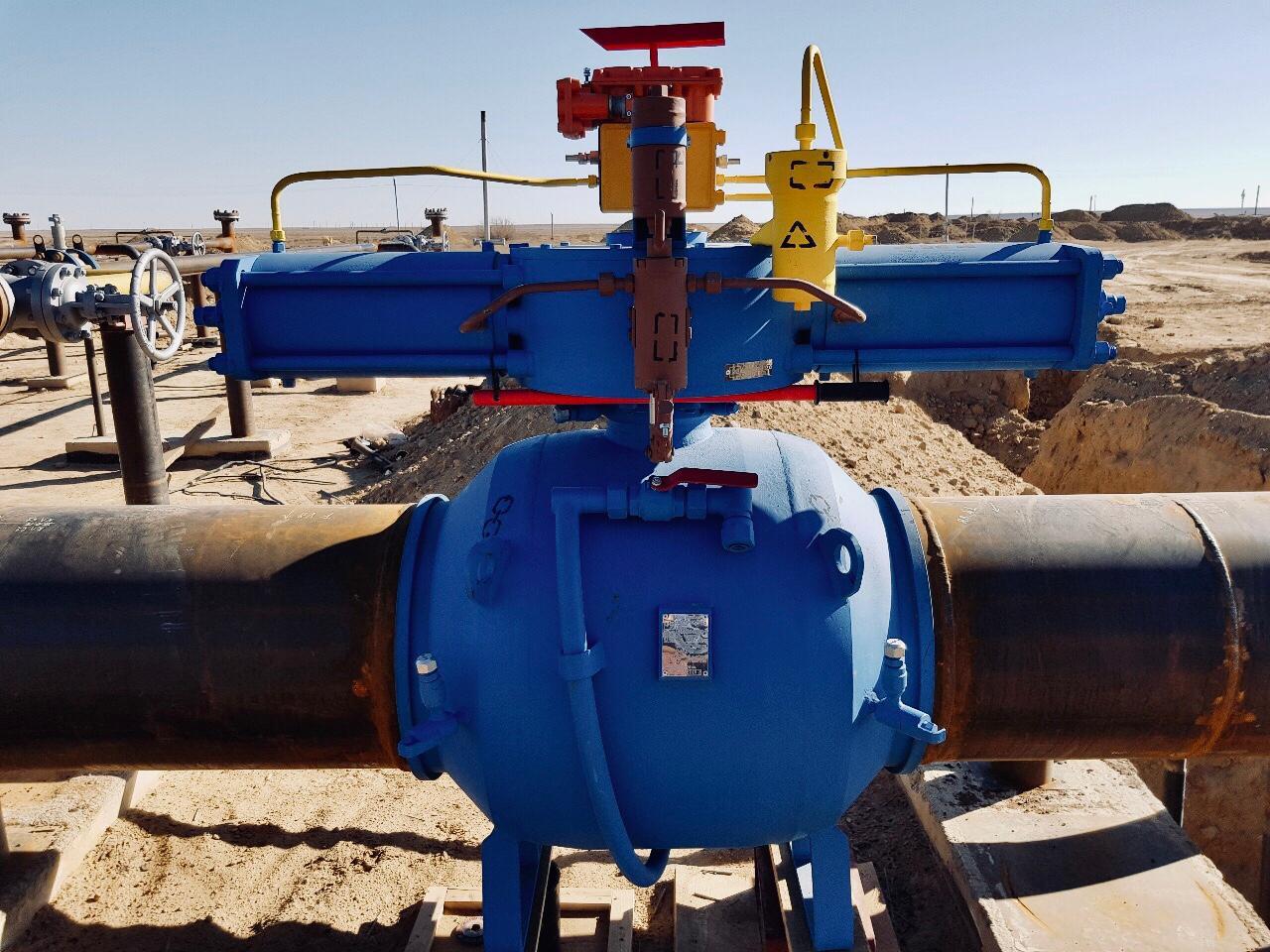 Обустройство газового месторождения