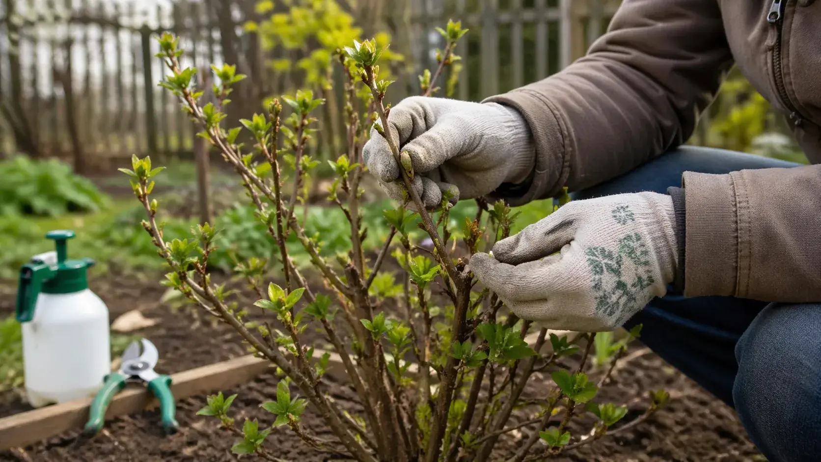 Смородина весной: обработка от почкового клеща и болезней