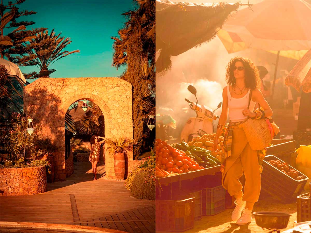 На фото: организация фотосъемок в Марокко