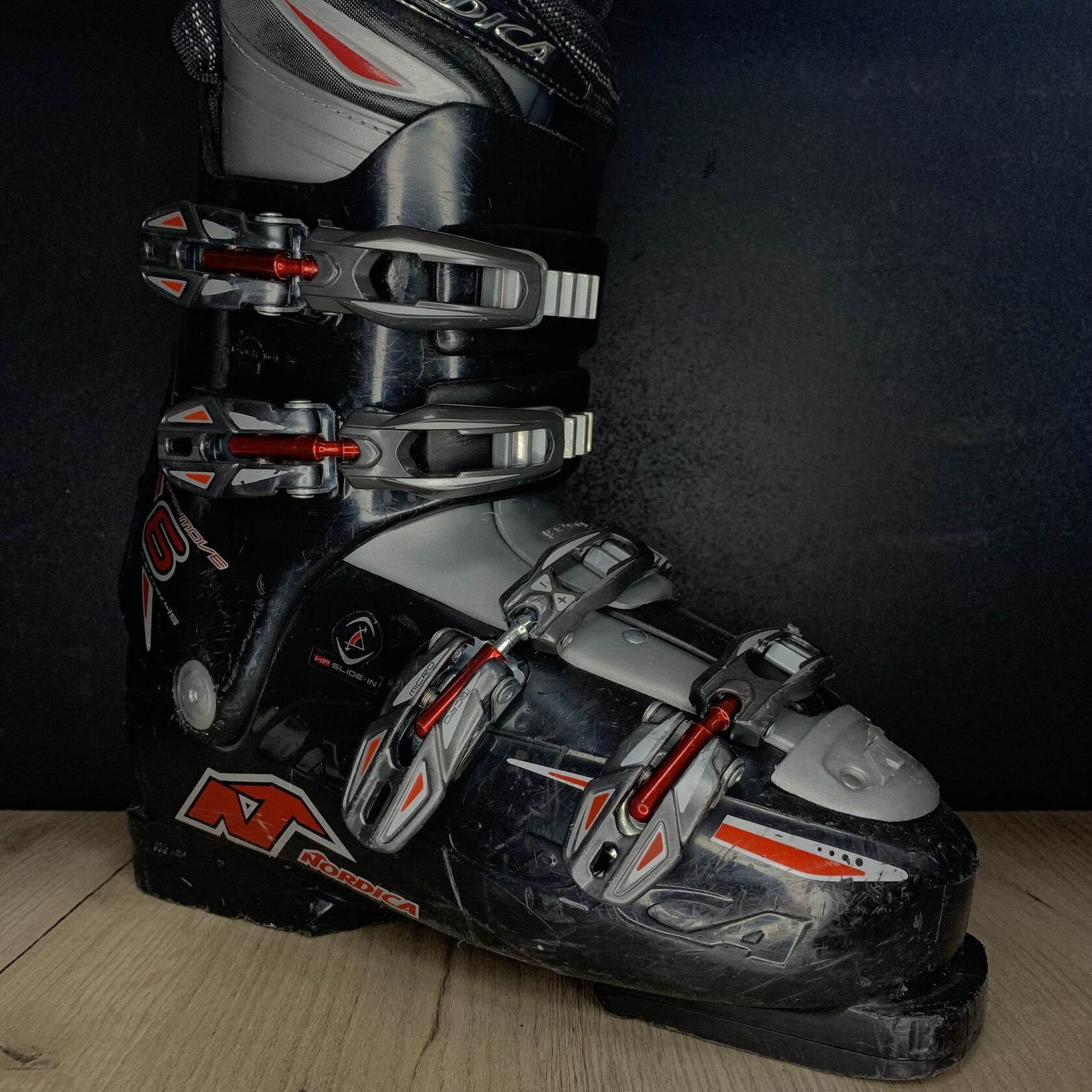 Ботинки NORDICA, черные - прокат горных лыж в Омске