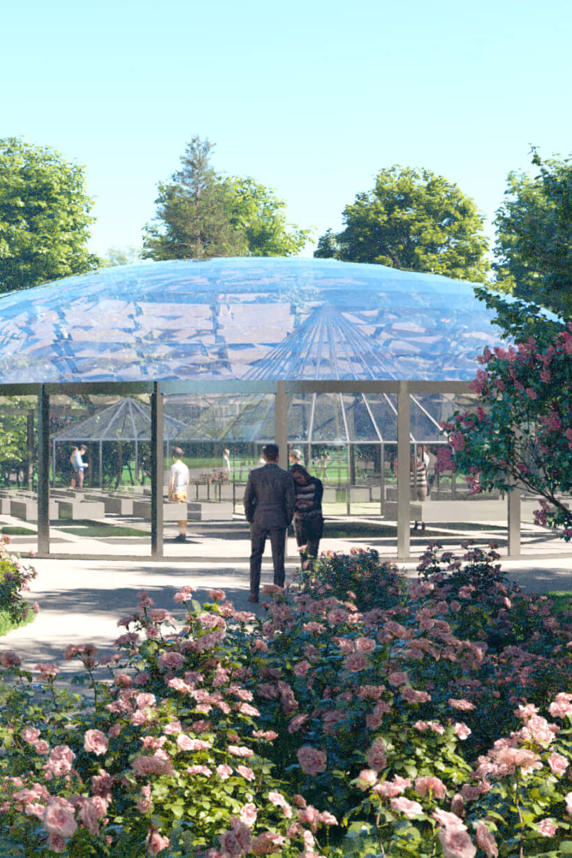 Проект архитектора - исцеляющие сады