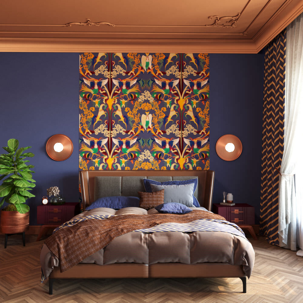 Купить обои в спальню в Минске